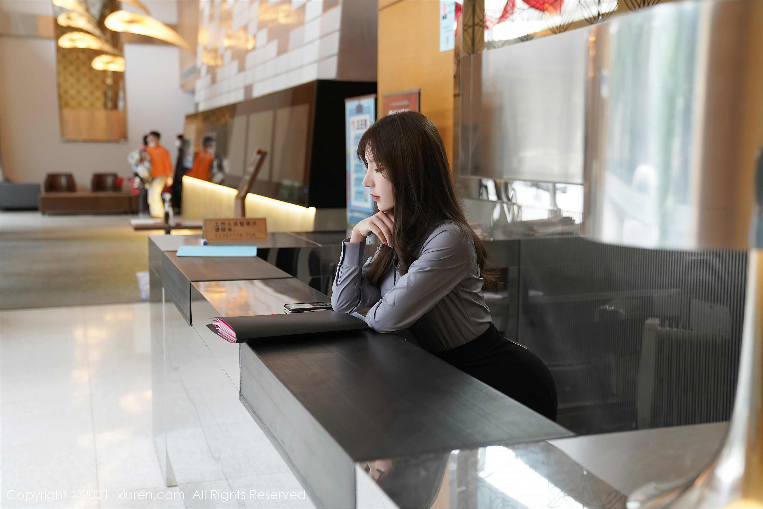 XiuRen秀人网  2021.03.10 No.3187 周于希Sandy 制服 黑丝